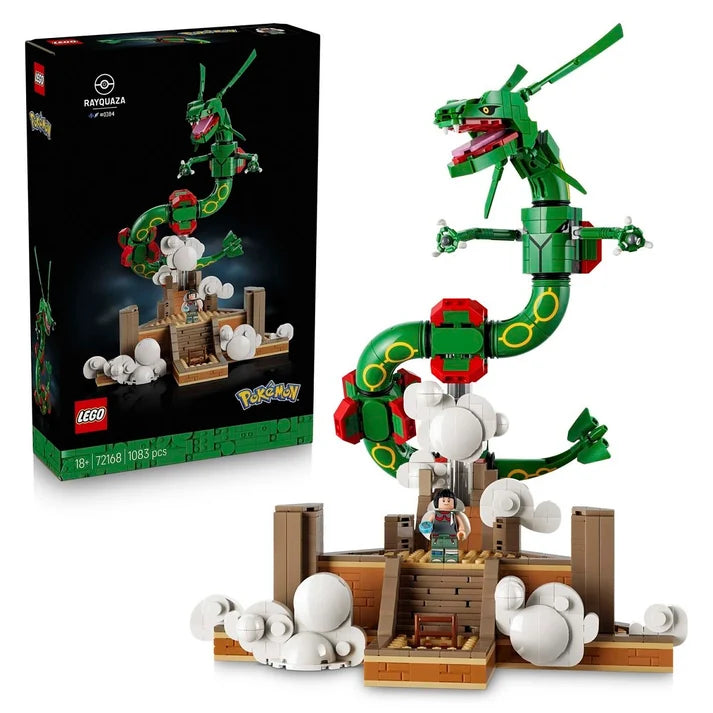 LEGO® Pokémon™ Rayquaza – Pokémon Building Set, Rayquaza Toy & Collectible Gift