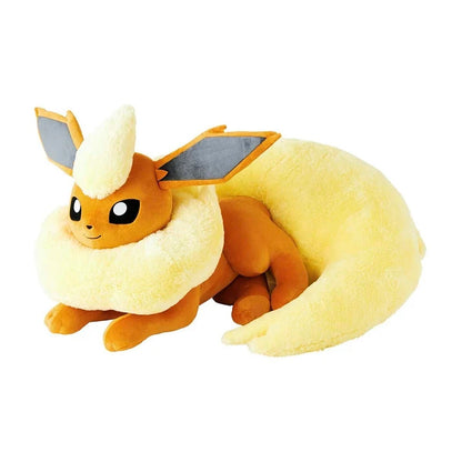 Flareon Pokédex-Size Poké Plush – 25¼ Inch Large Pokémon Plush, Eevee Evolution Collectible