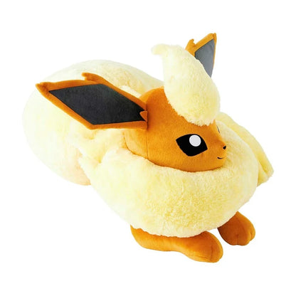 Flareon Pokédex-Size Poké Plush – 25¼ Inch Large Pokémon Plush, Eevee Evolution Collectible
