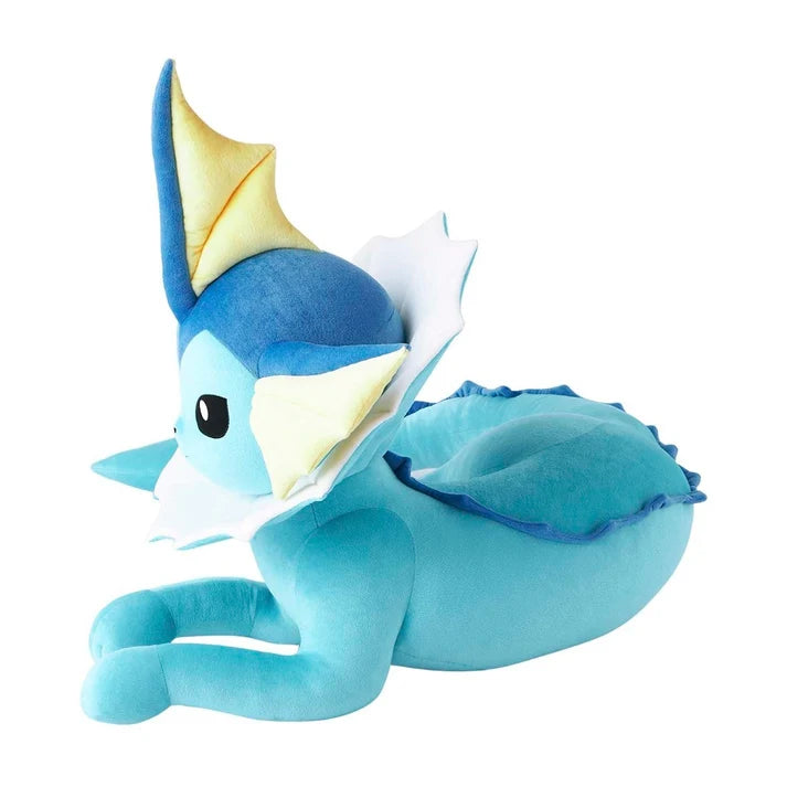 Vaporeon Pokédex-Size Poké Plush – 26¾ Inch Large Pokémon Plush, Eevee Evolution Collectible
