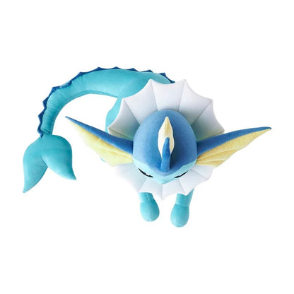 Vaporeon Pokédex-Size Poké Plush – 26¾ Inch Large Pokémon Plush, Eevee Evolution Collectible