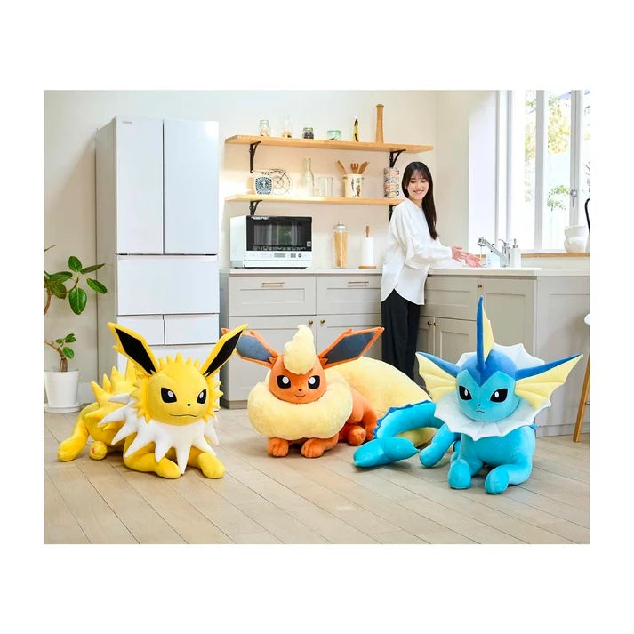 Vaporeon Pokédex-Size Poké Plush – 26¾ Inch Large Pokémon Plush, Eevee Evolution Collectible