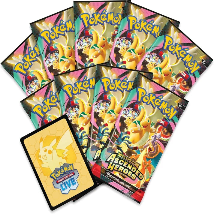 Pokémon TCG Mega Evolution Ascended Heroes Elite Trainer Box – Factory Sealed | Fast Shipping