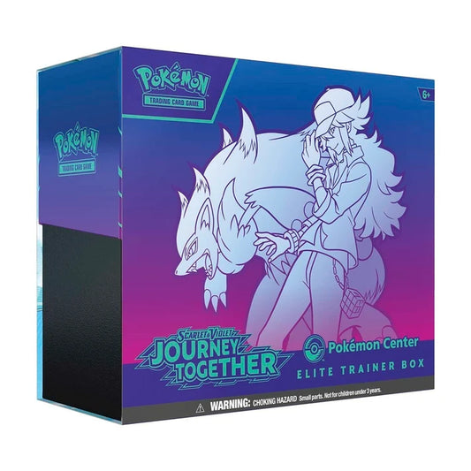 Pokémon TCG Journey Together Pokémon Center Elite Trainer Box | 11 Booster Packs | N’s Zorua Promos