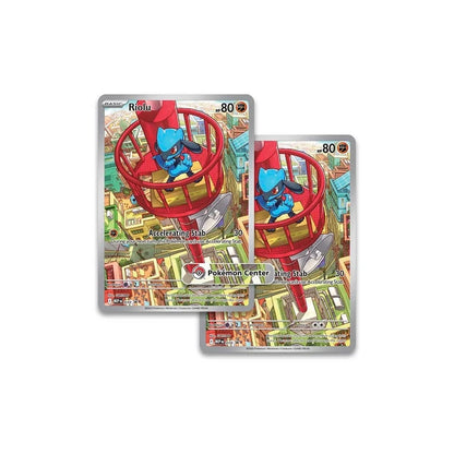 Pokémon TCG Mega Evolution Pokémon Center Elite Trainer Box (Mega Lucario) – 11 Booster Packs & Exclusive Riolu Promos