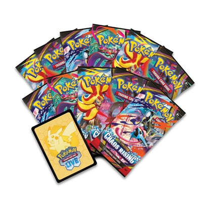Pokémon TCG Mega Evolution Chaos Rising Pokémon Center Elite Trainer Box – 11 Booster Packs & Exclusive Fennekin Promos