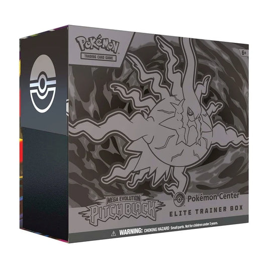 Pokémon TCG Mega Evolution Pitch Black Pokémon Center Elite Trainer Box – ETB & Exclusive Promo