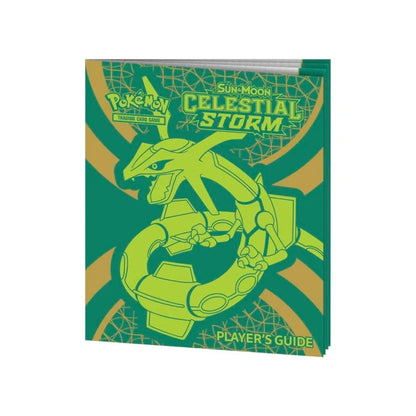 Pokémon TCG Sun & Moon Celestial Storm Elite Trainer Box – 8 Booster Packs with Rayquaza Card Sleeves