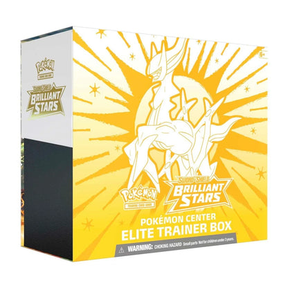Pokémon TCG Brilliant Stars Pokémon Center Elite Trainer Box | PC ETB | 10 Booster Packs | Factory Sealed