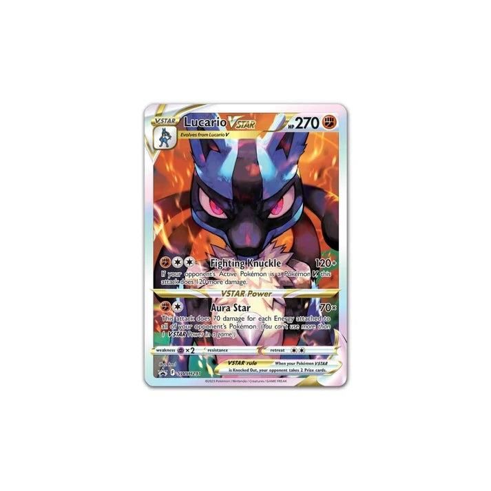 Pokémon TCG Crown Zenith Pokémon Center Elite Trainer Box Plus – 12 Booster Packs, Lucario VSTAR Promo & Premium Accessories