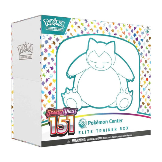 Pokémon TCG Scarlet & Violet 151 Pokémon Center Elite Trainer Box – Exclusive Snorlax Promo & 11 Booster Packs