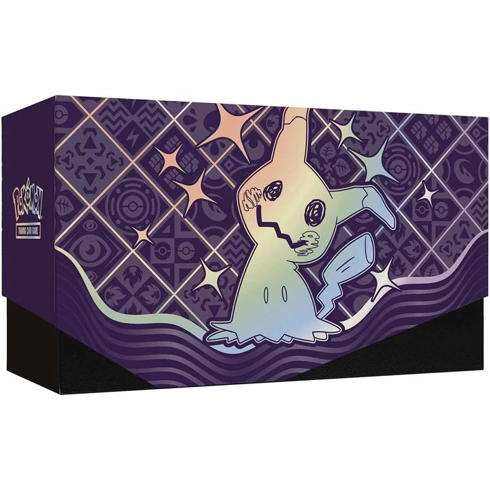 Pokémon TCG Scarlet & Violet Paldean Fates Pokémon Center Elite Trainer Box – 11 Booster Packs & Exclusive Shiny Mimikyu Promos
