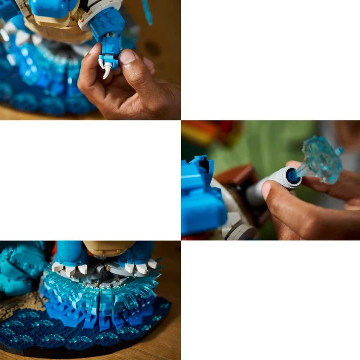 LEGO® Pokémon™ Venusaur, Charizard & Blastoise – Pokémon Building Set, Starter Pokémon Toys & Collectible Gift